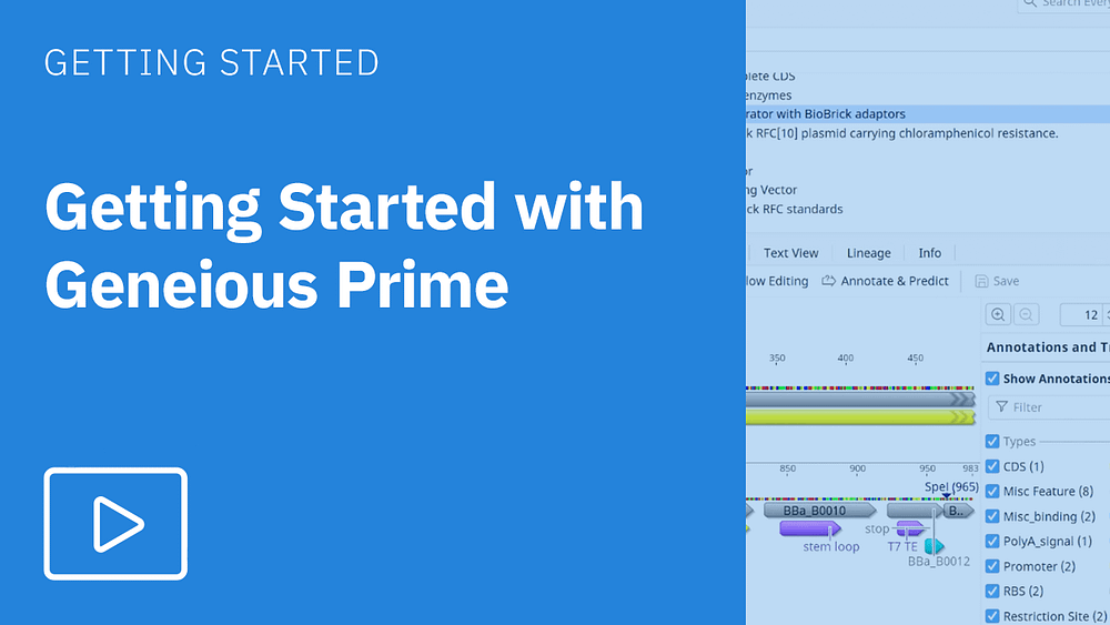 Getting Started with Geneious Prime